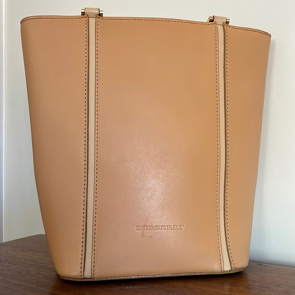 Burberry Vintage Leather Tote
